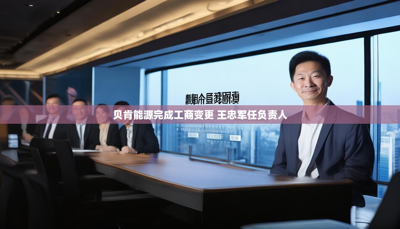 贝肯能源完成工商变更 王忠军任负责人