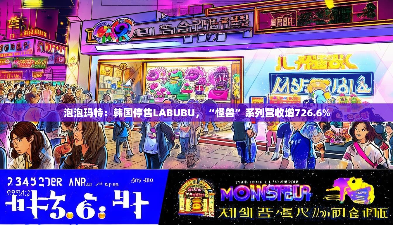 泡泡玛特：韩国停售LABUBU，“怪兽”系列营收增726.6%