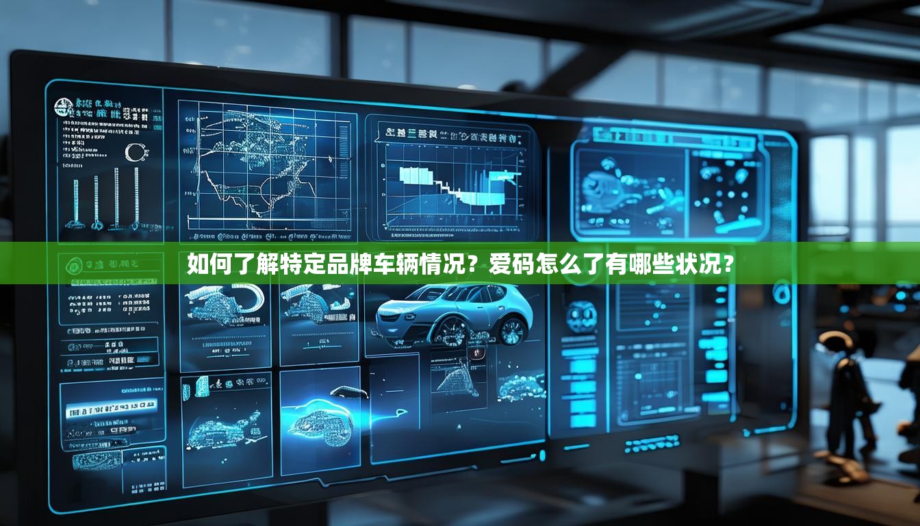 如何了解特定品牌车辆情况？爱码怎么了有哪些状况？