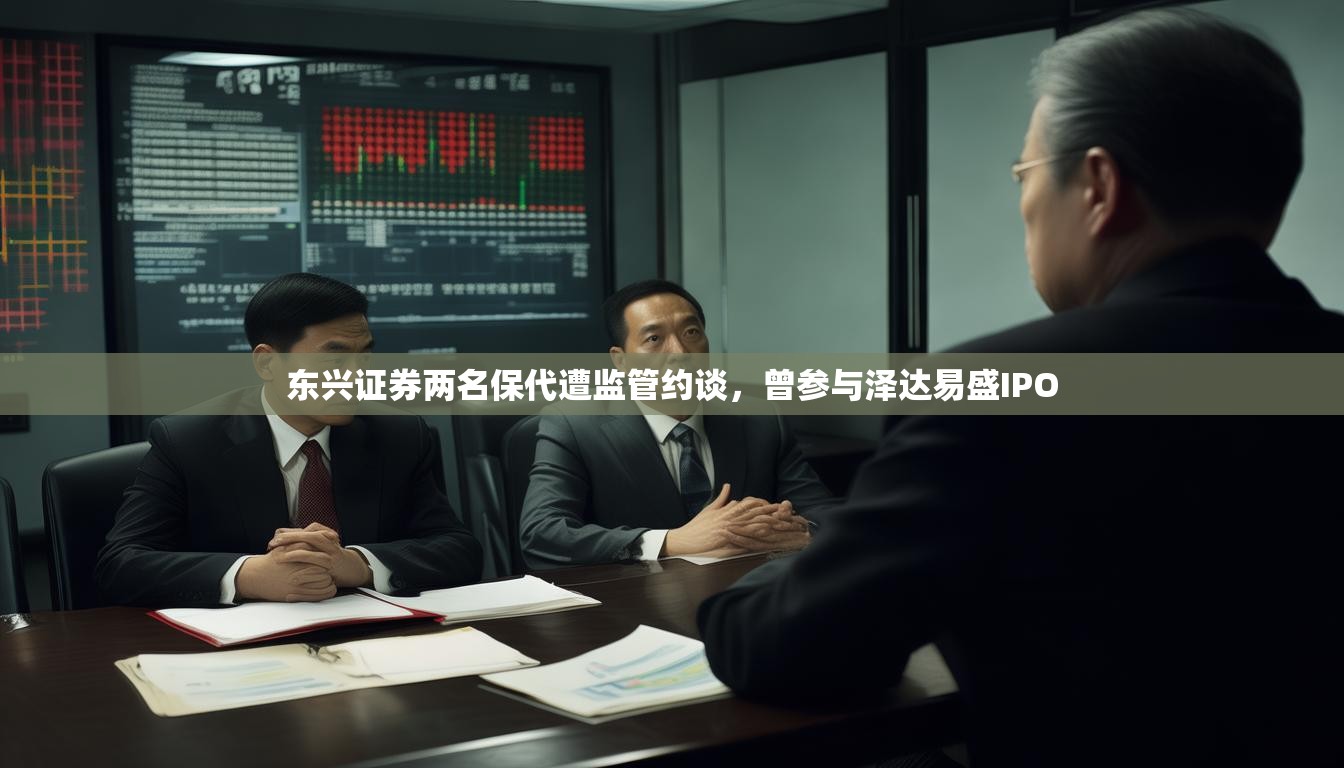 东兴证券两名保代遭监管约谈，曾参与泽达易盛IPO