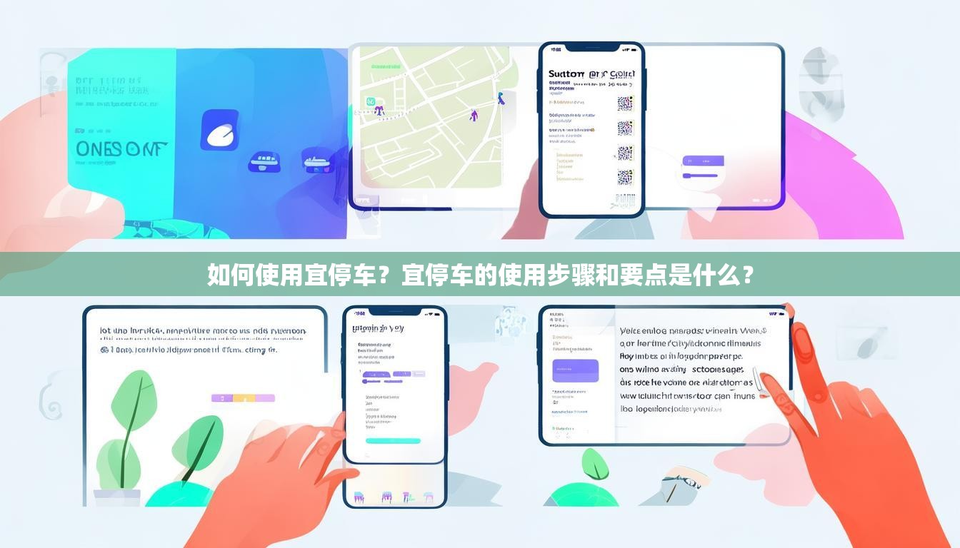 如何使用宜停车？宜停车的使用步骤和要点是什么？
