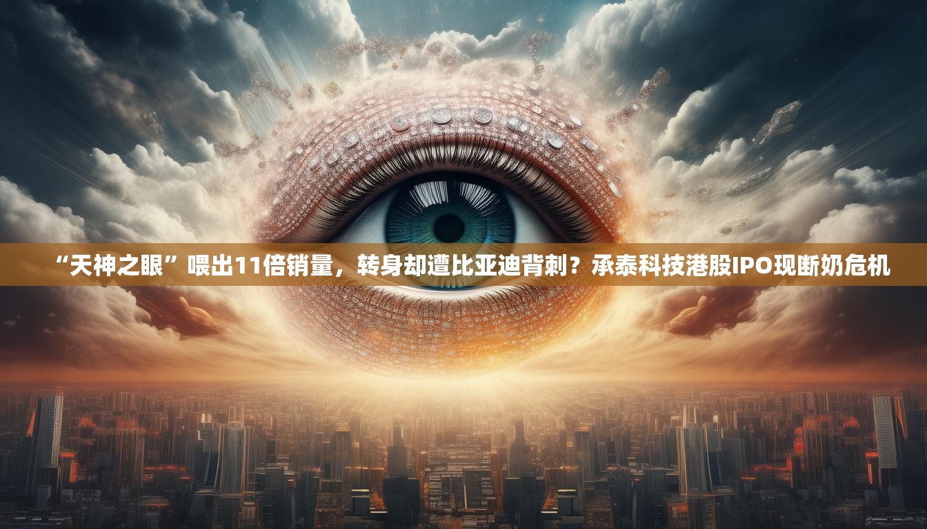 “天神之眼”喂出11倍销量，转身却遭比亚迪背刺？承泰科技港股IPO现断奶危机