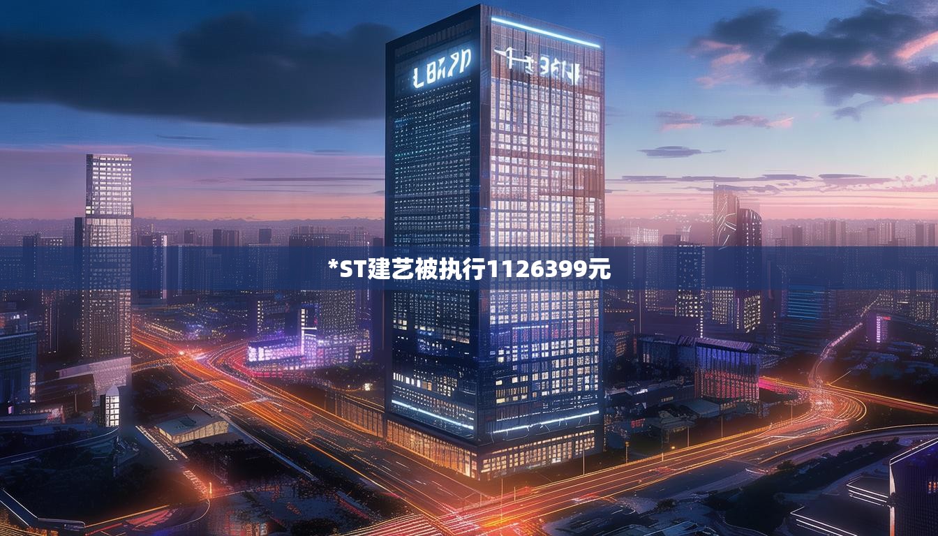 *ST建艺被执行1126399元
