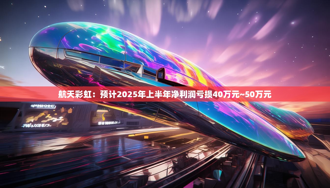 航天彩虹：预计2025年上半年净利润亏损40万元~50万元
